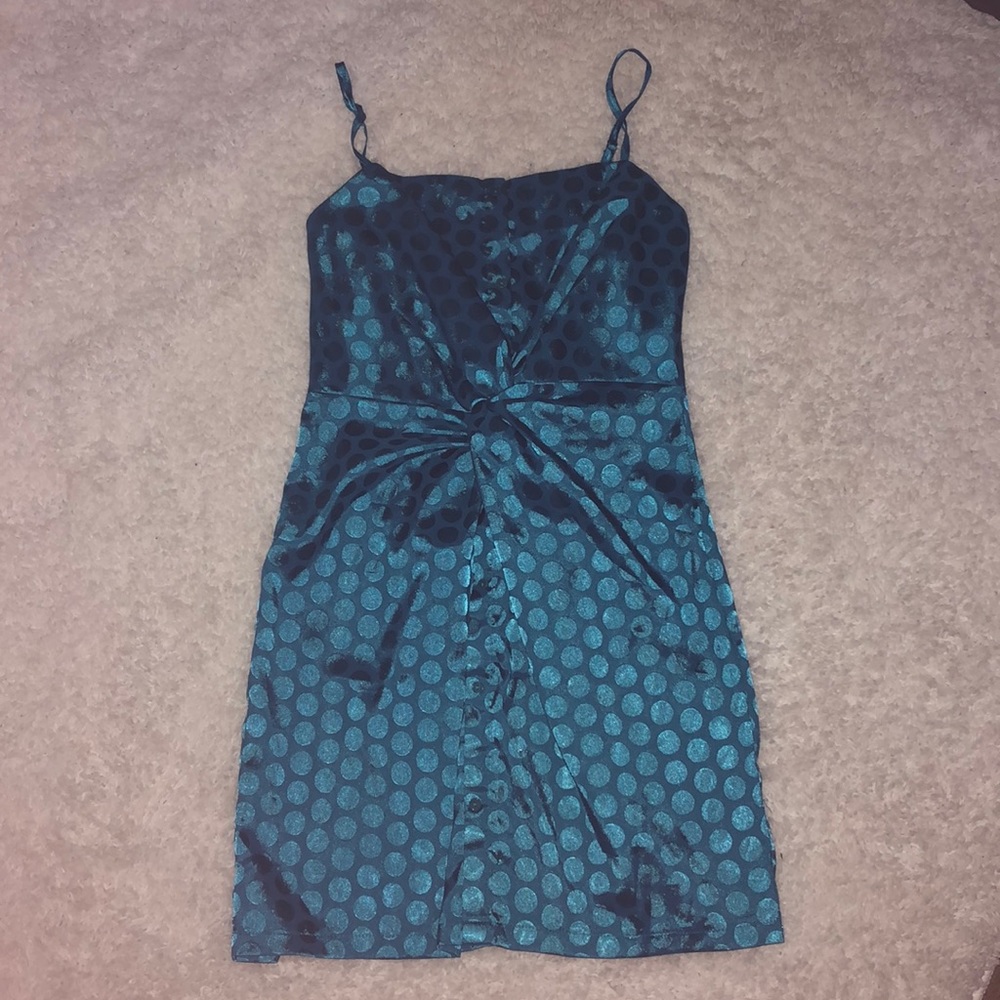 Teal dress